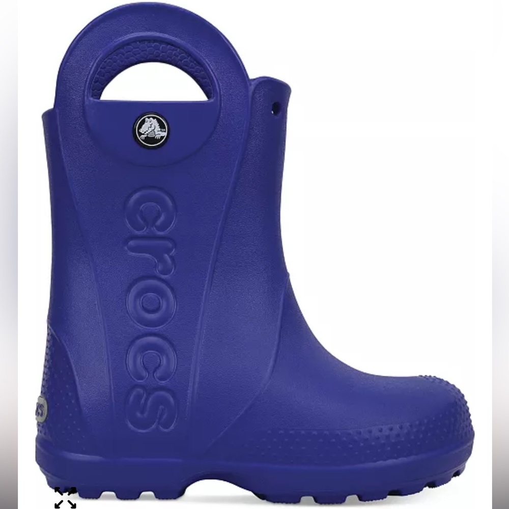CROCS Handle It Rain Boots, Toddler Boys & Little Boys  Blue Size J 1 - Picture 2 of 8
